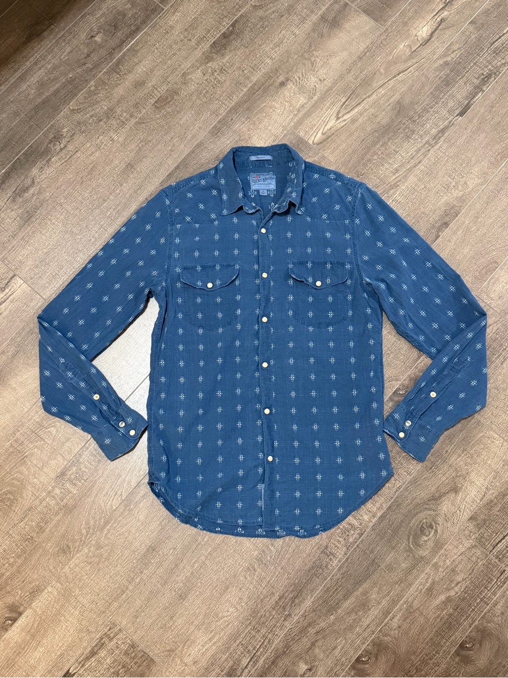 Lucky Brand Retro Western Shirt - size small